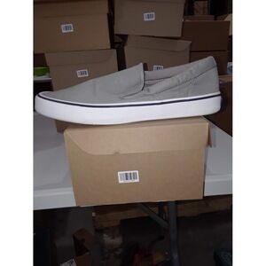 Sperry Mens Striper II Slip On Gray